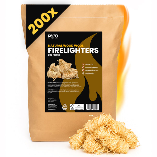 Firelighters 2 kg (200 pieces)
