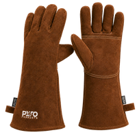Hitzebeständige Handschuhe aus Leder