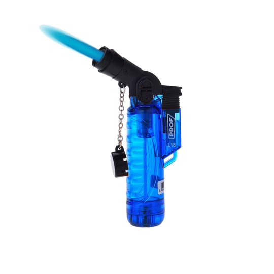 PyroProducts Prof Turbo Feuerzeug Blau