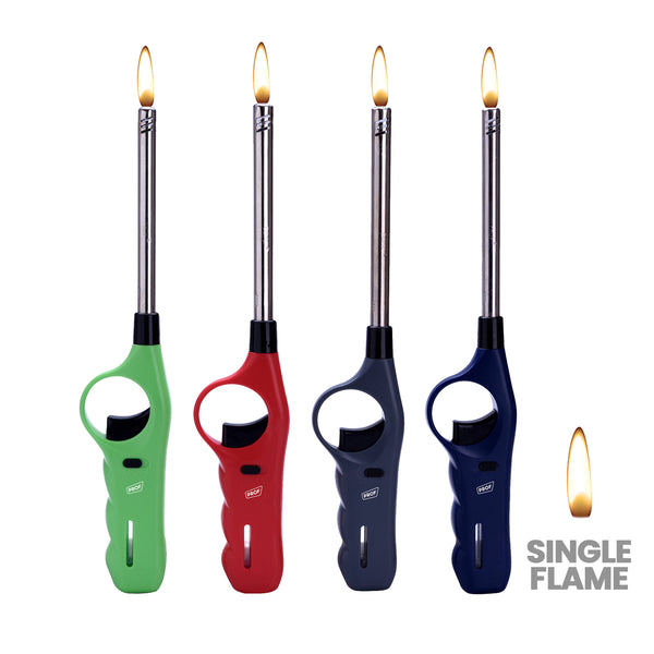 4x Prof Hake Feuerzeug + Gas