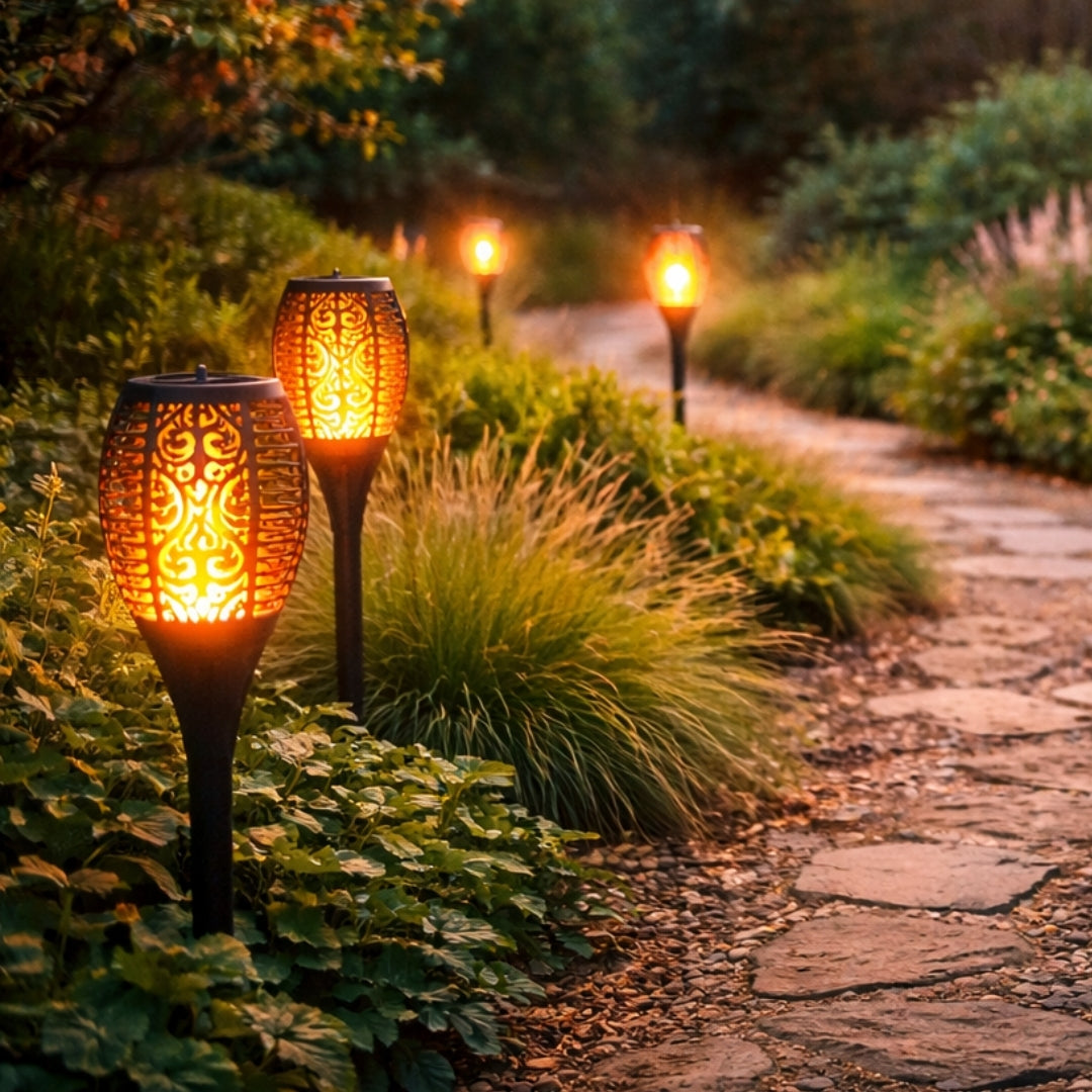 Garten wie ein Ferienresort, jeden Abend.