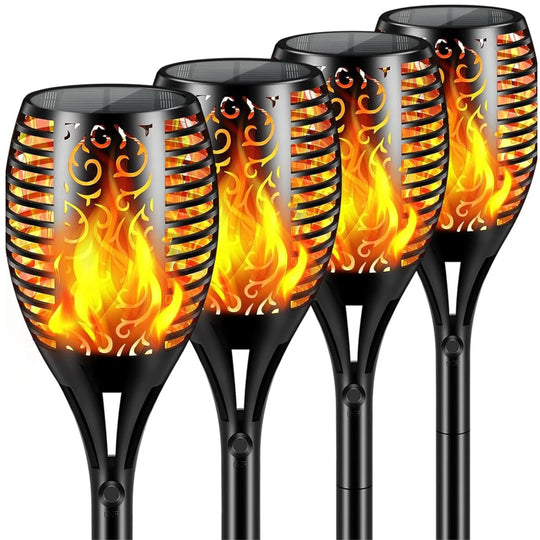 Solar Tuinfakkels (set van 4) - PyroProducts
